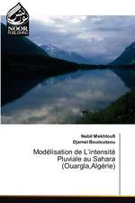 Modélisation de L¿intensité Pluviale au Sahara (Ouargla,Algérie)