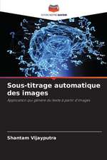 Sous-titrage automatique des images