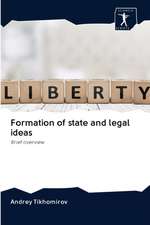 Formation of state and legal ideas