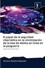 El papel de la seguridad cibernética en la minimización de la tasa de delitos en línea en la posguerra