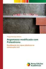 Argamassa modificada com Poliestireno