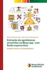 Extração de agrotóxicos presentes na Musa spp. com fluido supercrítico