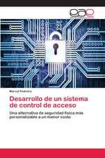 Desarrollo de un sistema de control de acceso