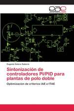 Sintonización de controladores PI/PID para plantas de polo doble