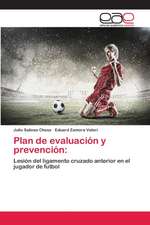 Plan de evaluación y prevención: