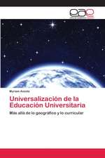 Universalización de la Educación Universitaria