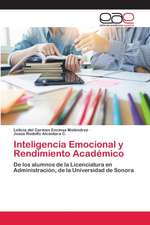 Inteligencia Emocional y Rendimiento Académico