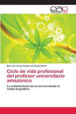 Ciclo de vida profesional del profesor universitario amazónico