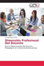 Dimensión Profesional Del Docente