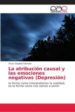 La atribución causal y las emociones negativas (Depresión)