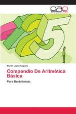 Compendio De Aritmética Básica