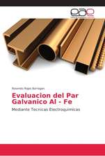 Evaluacion del Par Galvanico Al - Fe