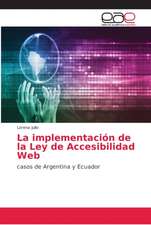 La implementación de la Ley de Accesibilidad Web