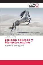 Etología aplicada y Bienestar equino