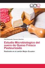 Estudio Microbiologico del suero de Queso Fresco Pasteurizado