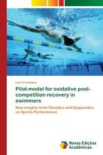 Pilot-model for oxidative post-competition recovery in swimmers