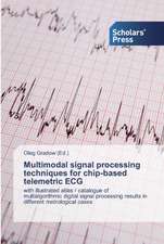 Multimodal signal processing techniques for chip-based telemetric ECG