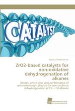 ZrO2-based catalysts for non-oxidative dehydrogenation of alkanes