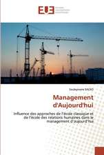 Management d'Aujourd'hui