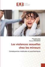 Les violences sexuelles chez les mineurs