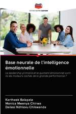 Base neurale de l'intelligence émotionnelle