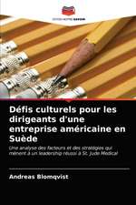 Défis culturels pour les dirigeants d'une entreprise américaine en Suède