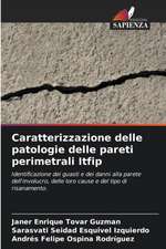 Caratterizzazione delle patologie delle pareti perimetrali Itfip