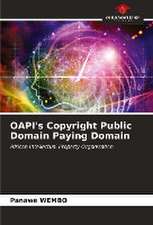 OAPI's Copyright Public Domain Paying Domain