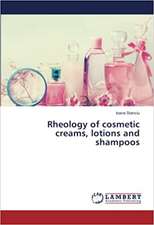 Rheology of cosmetic creams, lotions and shampoos