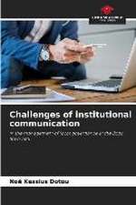 Challenges of institutional communication