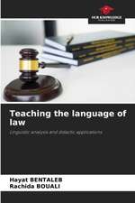 Teaching the language of law