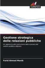 Gestione strategica delle relazioni pubbliche