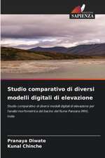 Studio comparativo di diversi modelli digitali di elevazione