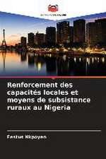 Renforcement des capacités locales et moyens de subsistance ruraux au Nigeria