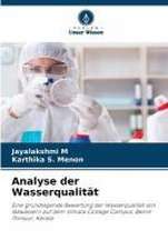 Analyse der Wasserqualität