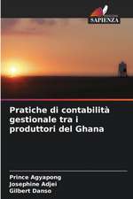 Pratiche di contabilità gestionale tra i produttori del Ghana