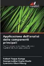 Applicazione dell'analisi delle componenti principali