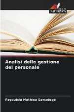 Analisi della gestione del personale