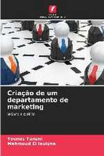 Criação de um departamento de marketing