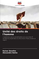 Unité des droits de l'homme