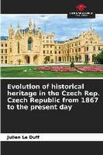 Evolution of historical heritage in the Czech Rep. Czech Republic from 1867 to the present day