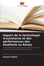 Impact de la technologie d'assistance et des performances des étudiants au Kenya