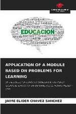 APPLICATION OF A MODULE BASED ON PROBLEMS FOR LEARNING