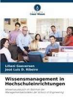 Wissensmanagement in Hochschuleinrichtungen