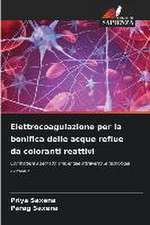 Elettrocoagulazione per la bonifica delle acque reflue da coloranti reattivi