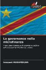 La governance nella microfinanza