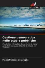 Gestione democratica nelle scuole pubbliche