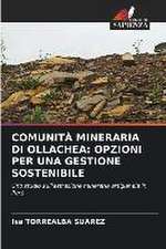 COMUNITÀ MINERARIA DI OLLACHEA: OPZIONI PER UNA GESTIONE SOSTENIBILE