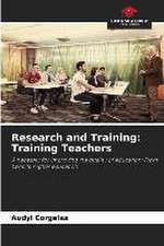 Research and Training: Training Teachers