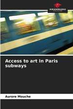 Access to art In Paris subways